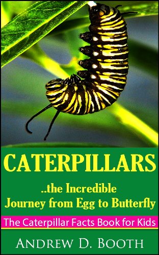 Caterpillar: the Incredible Journey from Egg to Butterly, Amazing facts and Incredible photos on these miraculous insects, The Caterpillar Facts Book for Kids (Incredible Insects Series 1)