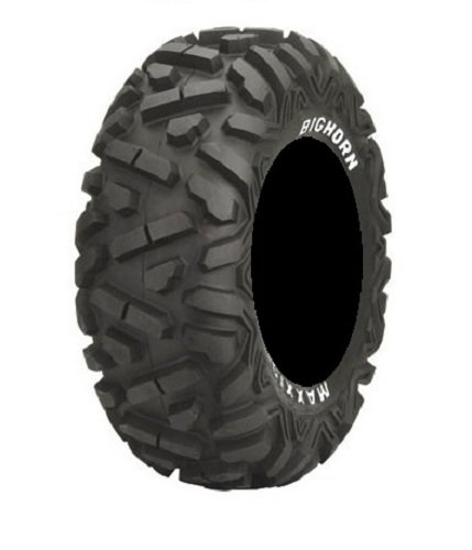 Full set of Maxxis BigHorn Radial 25x8-12 and 25x10-12 ATV Tires (4)