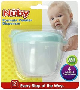 nuby powder formula dispenser - multicolor, one size