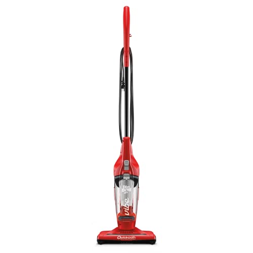 Dirt Devil Vibe 3-in-1 Vacuum Cleaner, Lightweight Corded Bagless Stick Vac with Handheld, SD20020, Red