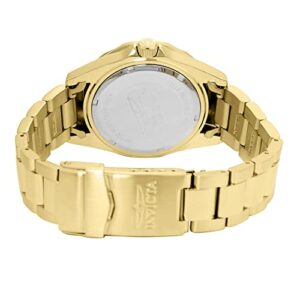 Invicta Women's 15252 Pro Diver Gold Dial Crystal Accented 18k Ion-Plated Stainless Steel Watch