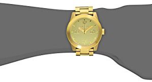 Nixon Men's Corporal Stainless Steel Watch One Size Gold Tone