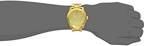 Nixon Men's Corporal Stainless Steel Watch One Size Gold Tone