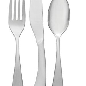 Oneida Little Love 6 Piece Fine Flatware Progress 18/10 Stainless Steel, Silverware Set