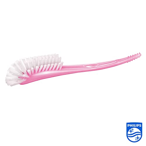 Philips AVENT BPA Free Bottle Brush, Pink, 1 Count (Pack of 1) (SCF145/07)