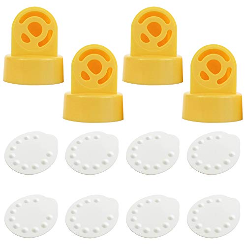 Nenesupply Membranes Valves Compatible with Medela Breast Pump Parts Not Original Medela Membrane Replacement Parts Accessories Compatible with Pump in Style Parts Symphony Harmony Hand Pump