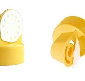 Nenesupply Membranes Valves Compatible with Medela Breast Pump Parts Not Original Medela Membrane Replacement Parts Accessories Compatible with Pump in Style Parts Symphony Harmony Hand Pump