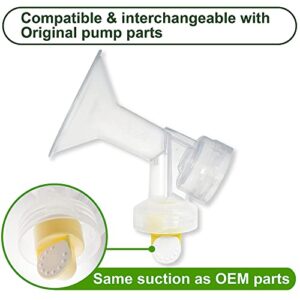 Nenesupply Membranes Valves Compatible with Medela Breast Pump Parts Not Original Medela Membrane Replacement Parts Accessories Compatible with Pump in Style Parts Symphony Harmony Hand Pump