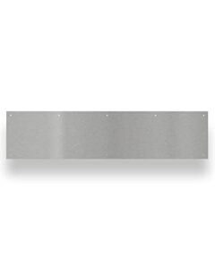 hardware essentials 852737 aluminum non-magnetic, screw-in, door kick plate 8" x 34" anodized aluminum finish ​​