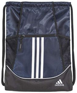 adidas unisex alliance 2 sackpack, team navy blue, one size
