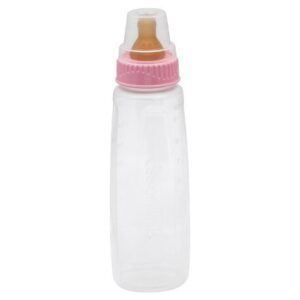 nuk - gerber first essential clear view no bpa plastic nurser with latex nipple, 9 ounce (pack of 3)