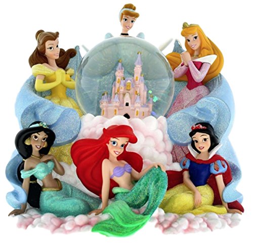 Disney Parks Princess Princesses Musical Snowglobe Snow Globe NEW