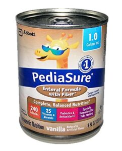 pediasure 1 cal with fiber (vanilla) 8-fl-oz/can 1 case of 24