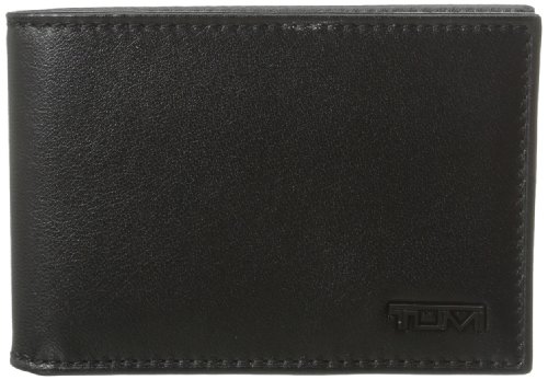 TUMI - Delta Slim Single Billfold Wallet with RFID ID Lock for Men - Black