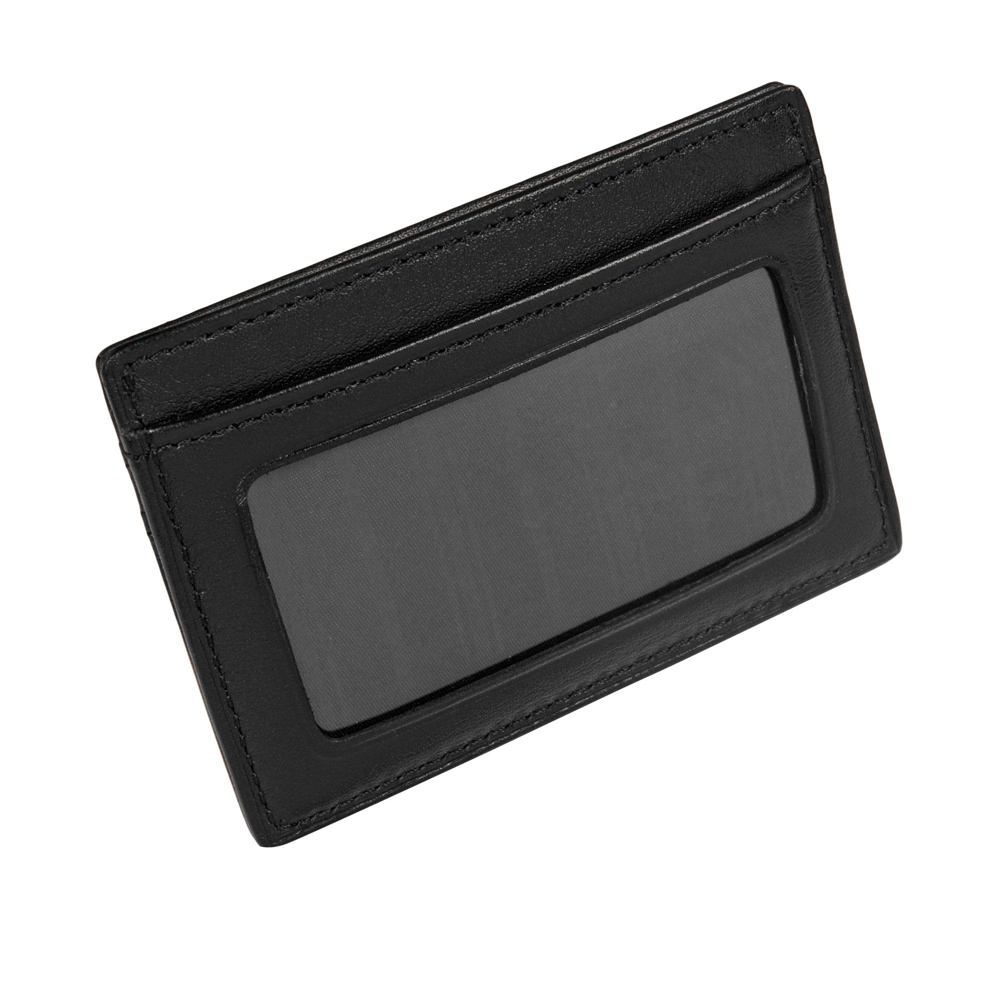 TUMI - Delta Slim Card Case Wallet with RFID ID Lock for Men - Black