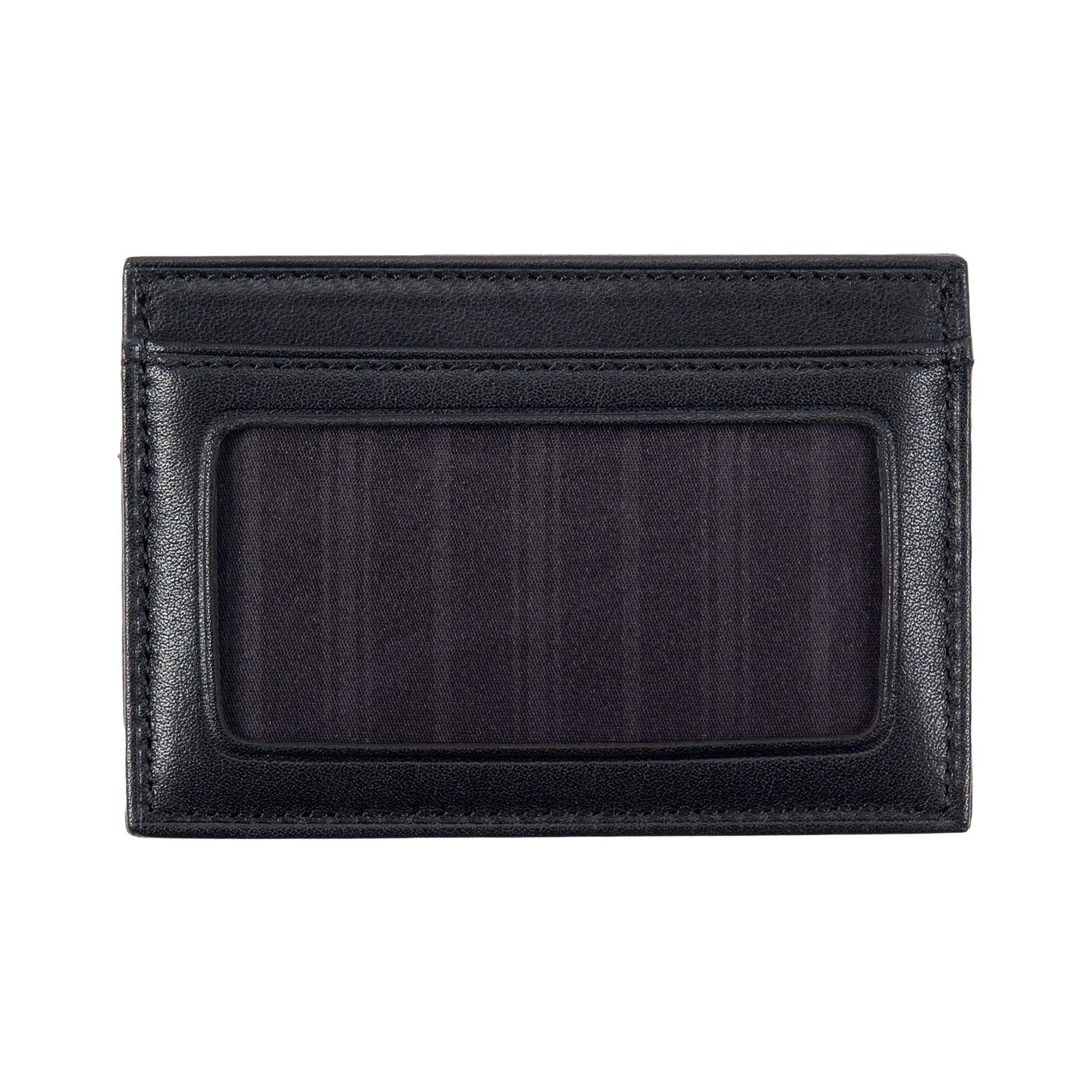 TUMI - Delta Slim Card Case Wallet with RFID ID Lock for Men - Black