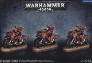 games workshop - warhammer 40,000 - chaos space marines bikers