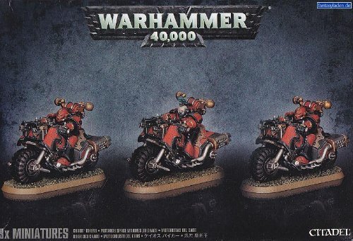 Games Workshop - Warhammer 40,000 - Chaos Space Marines Bikers