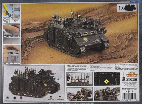 Games Workshop Chaos Space Marines: Chaos Rhino (2014)