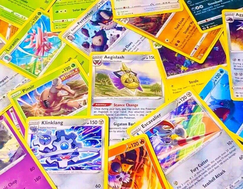 25 Rare Pokemon Cards with 100 HP or Higher (Assorted Lot with No Duplicates) (Original Version)