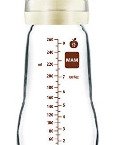 MAM Feel Good Glass Bottle (260 ml, Unisex)