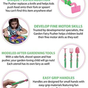 Constructive Eating - Toddler Utensils Made in USA - Garden Silverware for Toddlers - Garden Utensils for Kids - Toddler Utensils 2 Year Old - Toddler Silverware - Constructive Eats