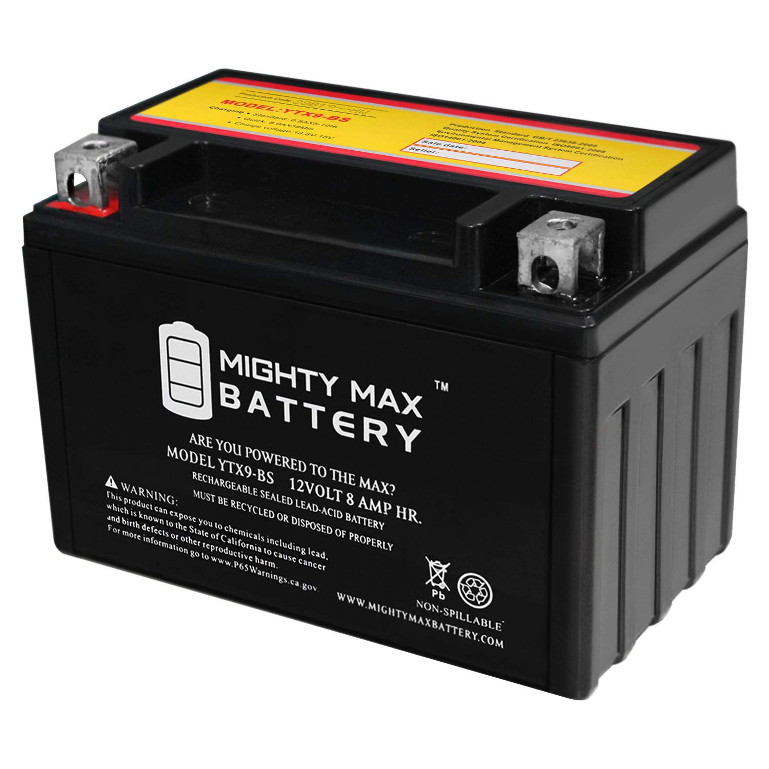 Mighty Max Battery YTX9-BS Replaces Go-Kart DAZON Karts Raider Classic 150 150CC All Years