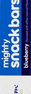 Plum Organics Mighty 4 Essential Nutrition Bars, Blueberry with Carrot, 0.67 Ounce, 6 Count