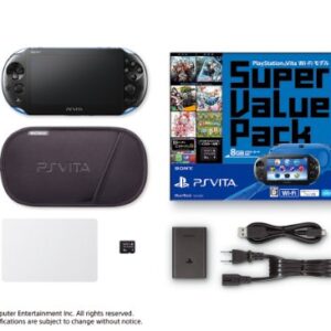 PlayStation Vita Super Value Pack Wi-Fiモデル ブルー/ブラック