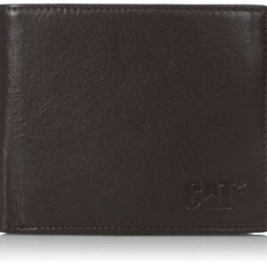 Caterpillar Men's Onyx Leather Wallet, Brown, One Size