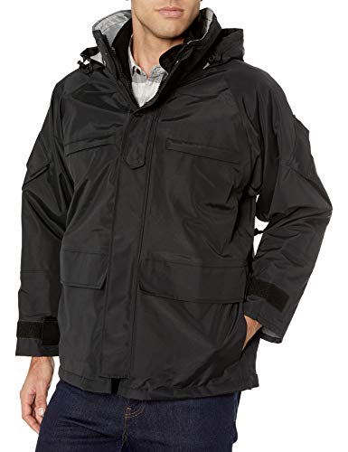 TRU-SPEC Men's H2O Proof Law Enforcement Parka, Black, XX-Large