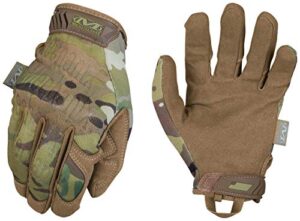 mechanix wear: the original tactical work gloves with secure fit, flexible grip for multi-purpose use, durable touchscreen safety gloves for men (camouflage - multicam, x-large)