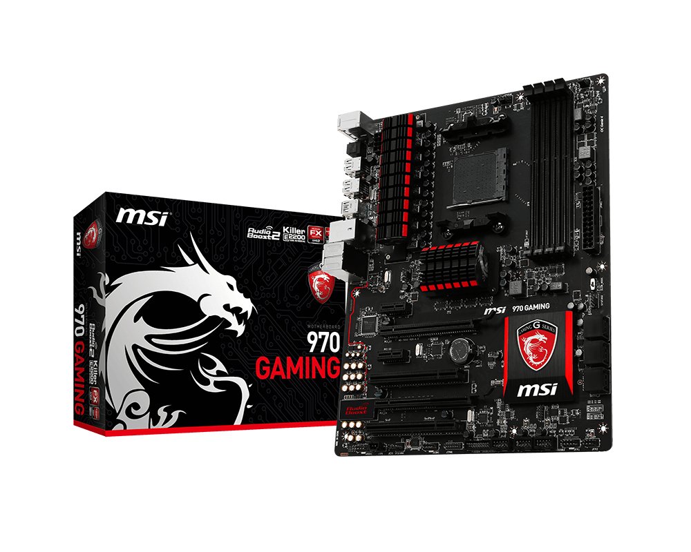 MSI 970 GAMING DDR3 2133 ATX AMD Motherboard