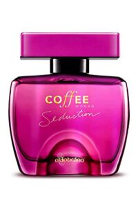 coffee woman seduction eau de toilette by o boticario | long lasting perfumes for women | sweet floral fragrance for women (3.4 fl oz)