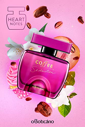 Coffee Woman Seduction Eau de Toilette by O Boticario | Long Lasting Perfumes for Women | Sweet Floral Fragrance For Women (3.4 fl oz)