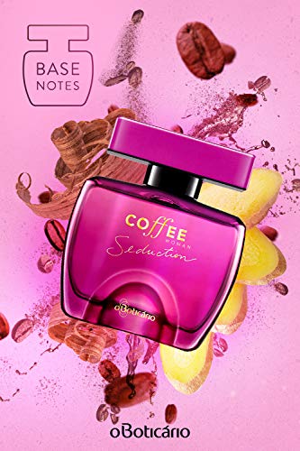 Coffee Woman Seduction Eau de Toilette by O Boticario | Long Lasting Perfumes for Women | Sweet Floral Fragrance For Women (3.4 fl oz)