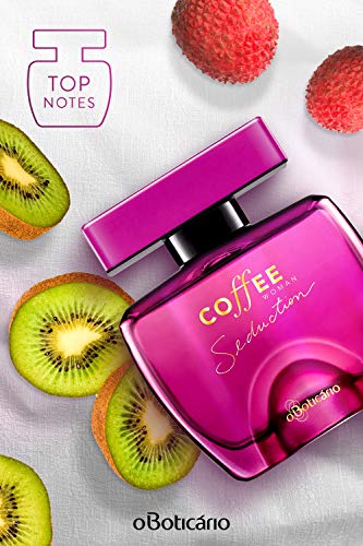 Coffee Woman Seduction Eau de Toilette by O Boticario | Long Lasting Perfumes for Women | Sweet Floral Fragrance For Women (3.4 fl oz)