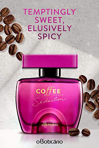 Coffee Woman Seduction Eau de Toilette by O Boticario | Long Lasting Perfumes for Women | Sweet Floral Fragrance For Women (3.4 fl oz)