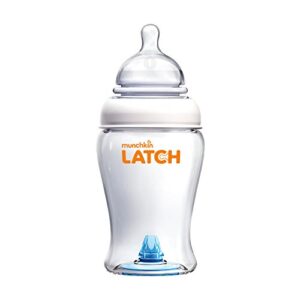 munchkin® latch™ bpa-free baby bottle, white 8 ounce, 1 pack