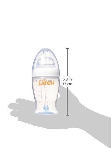 Munchkin® Latch™ BPA-Free Baby Bottle, White 8 Ounce, 1 Pack