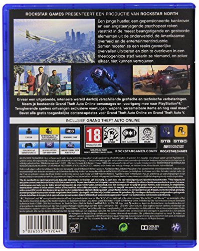 Grand Theft Auto 5 (GTA V) PS4 - PlayStation 4