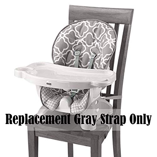 Fisher Price Space Saver High Chair Replacement (SPACE SAVER STRAPS-GRAY BJV38)