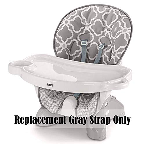 Fisher Price Space Saver High Chair Replacement (SPACE SAVER STRAPS-GRAY BJV38)