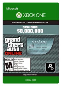 grand theft auto v: megalodon shark cash card - xbox one [digital code]