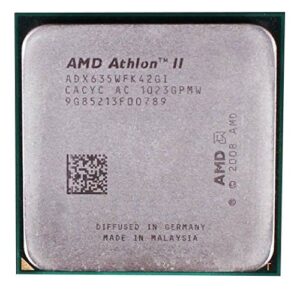 amd athlon ii x4 635 2.9ghz 2mb quad-core cpu processor socket am3 938-pin 95w