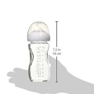 Philips AVENT Natural Glass Bottle, 8 Ounce (Pack of 3)