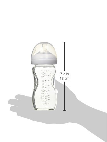 Philips AVENT Natural Glass Bottle, 8 Ounce (Pack of 3)