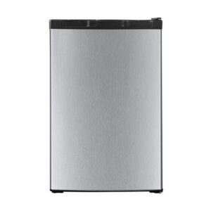 avanti rmx45b3s rmx45b 4.5 cu. ft. compact refrigerator, mini-fridge, in stainless steel, black