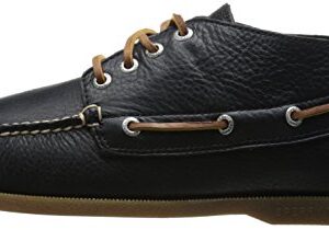 Sperry Men's Authentic Original Chukka Boot, Black Tumbled, 10.5 M US