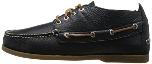 Sperry Men's Authentic Original Chukka Boot, Black Tumbled, 10.5 M US